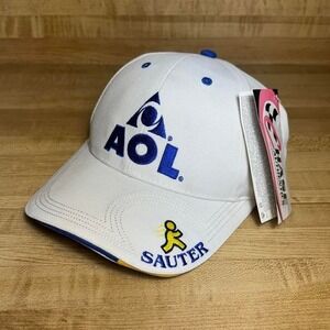 Vintage AOL ONLINE Richard Childress #30 Racing Trucker Hat NASCAR